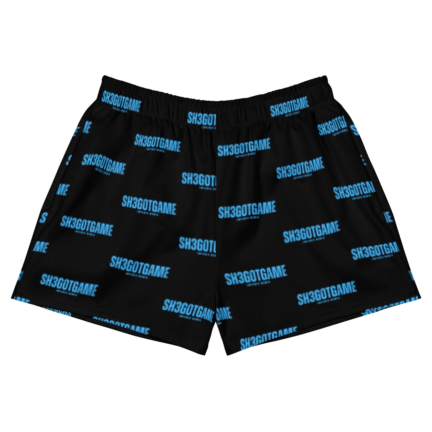 Sh3gotgame Sky Blue Label Shorts