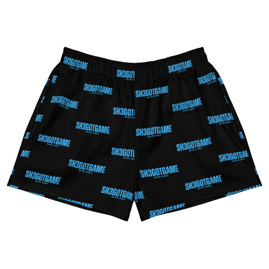 Sh3gotgame Sky Blue Label Shorts