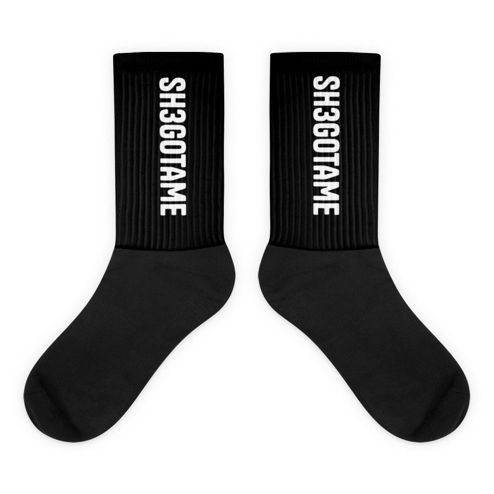 Sh3gotgame Black Socks