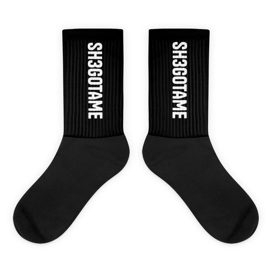 Sh3gotgame Black Socks