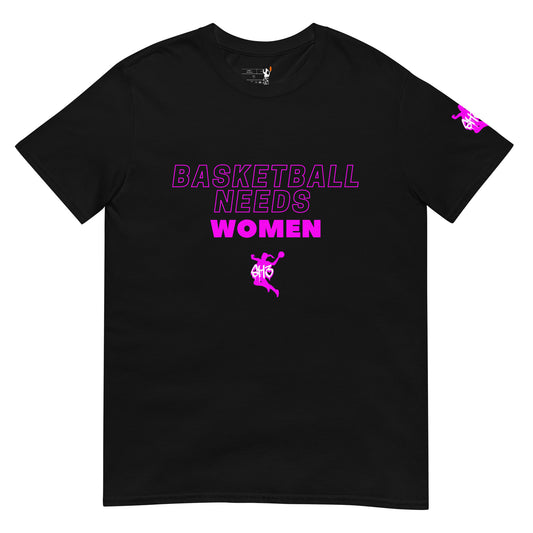 Basketball Needs Women Black&Pink