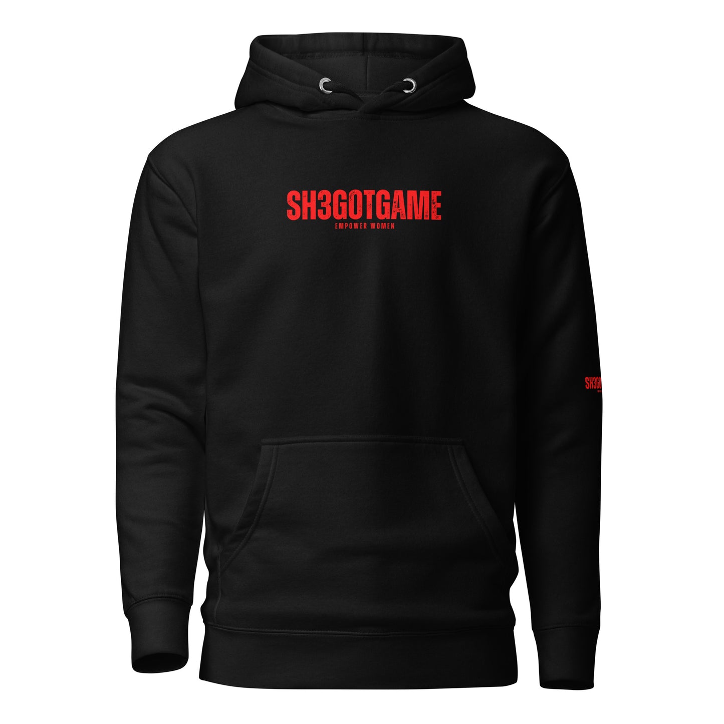 Black Sh3gotgame Red Label Hoodie