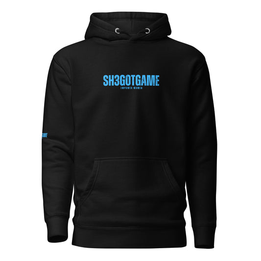 Sh3gotgame Sky Blue Label Hoodie