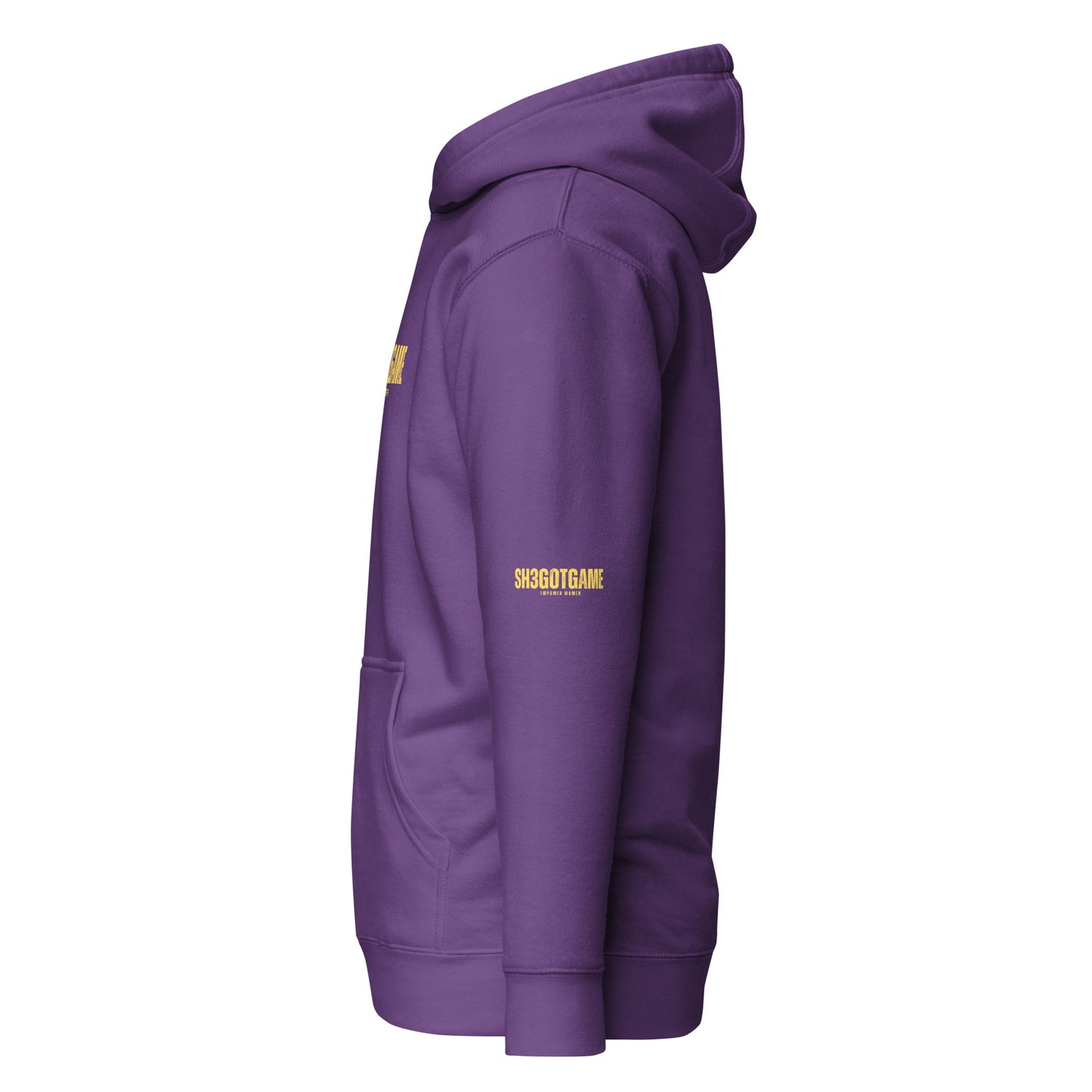 Purple and Gold Sh3gotgame Hoodie