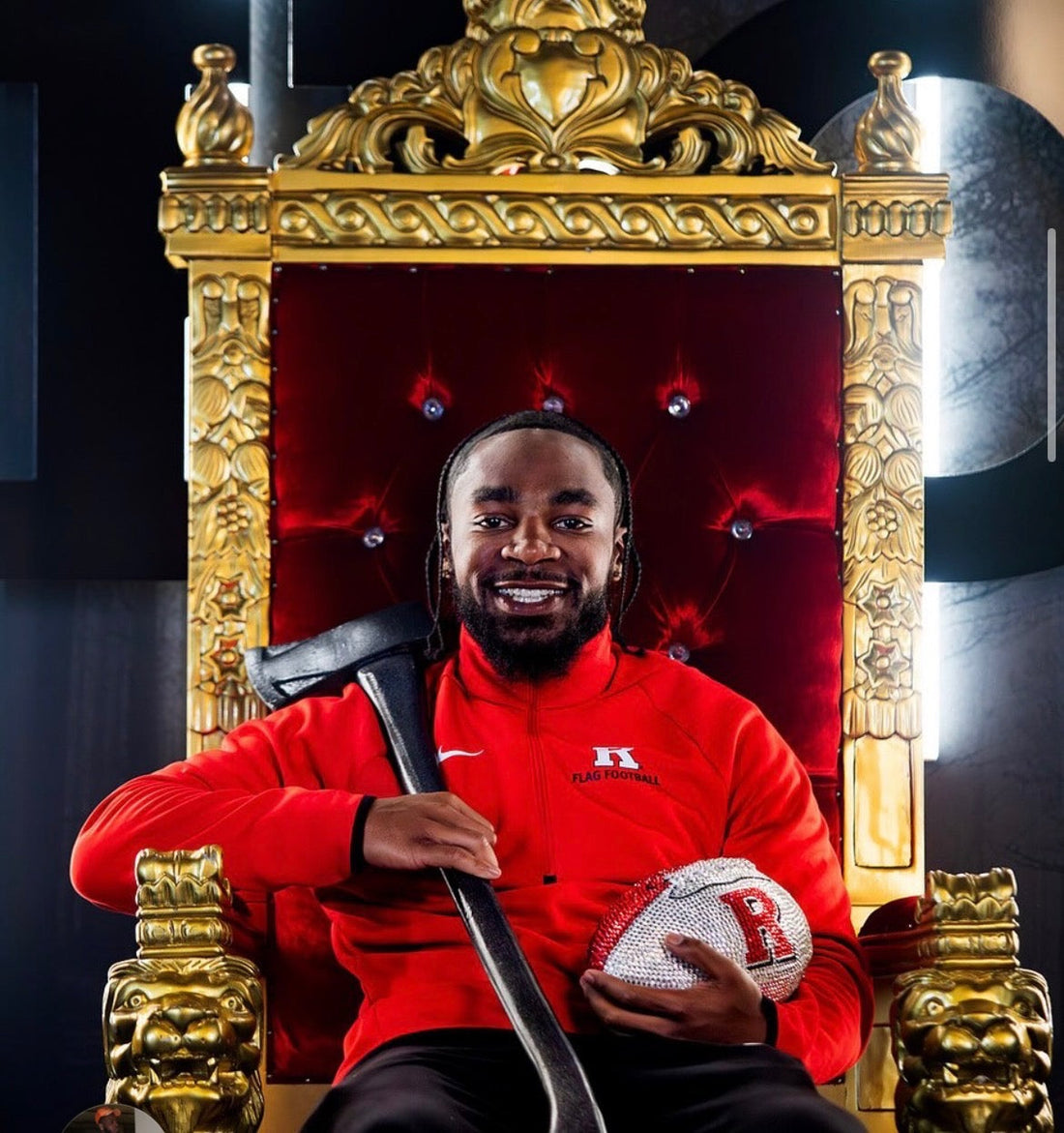 Malls Stewart Built Rutgers Flag Football From the Ground Up
