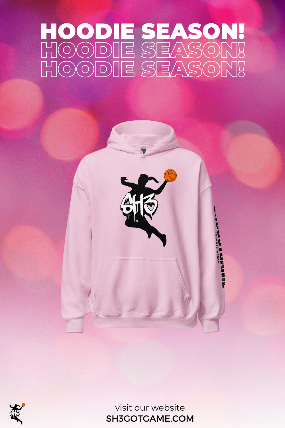 Sublimated Hooded Fleece Sweatshirt - Smack Sportswear