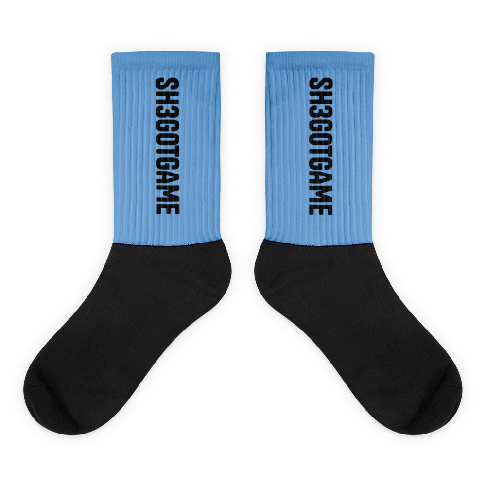 Sh3gotgame Blue Socks