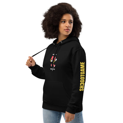 HEART & HUSTLE SH3GOTGAME HOODIE