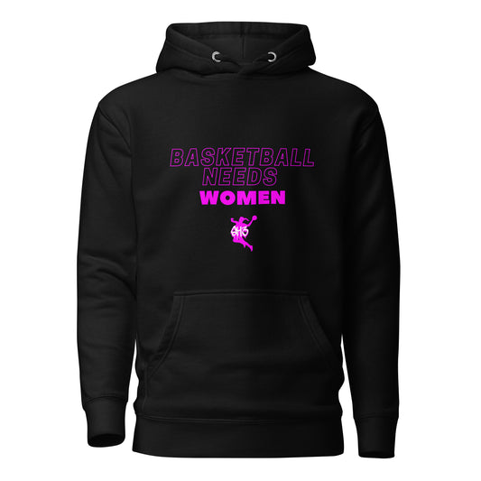 Basketball Needs Women Pink Label Hoodie